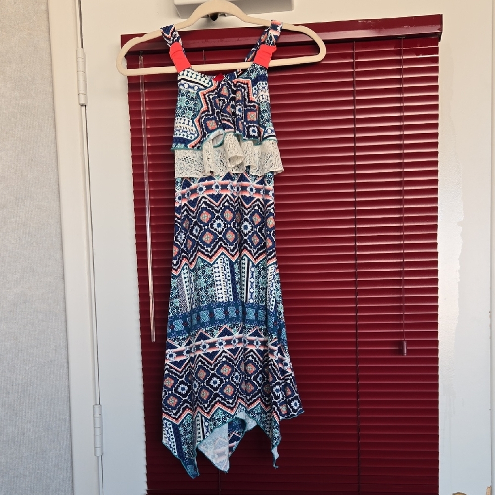 Bohemian Patterned Maxi Dress